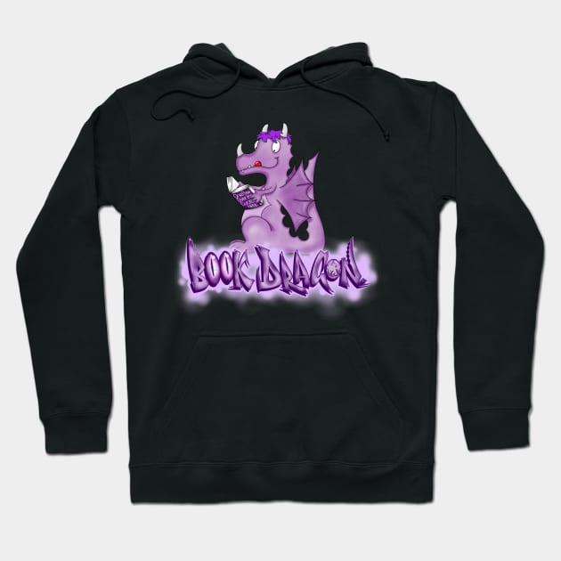 Book Dragon Hoodie by ARTHE